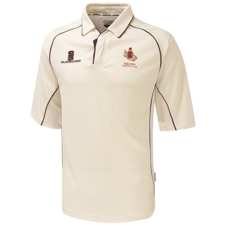 Milton CC - Premier 3/4 Sleeve Playing Shirt