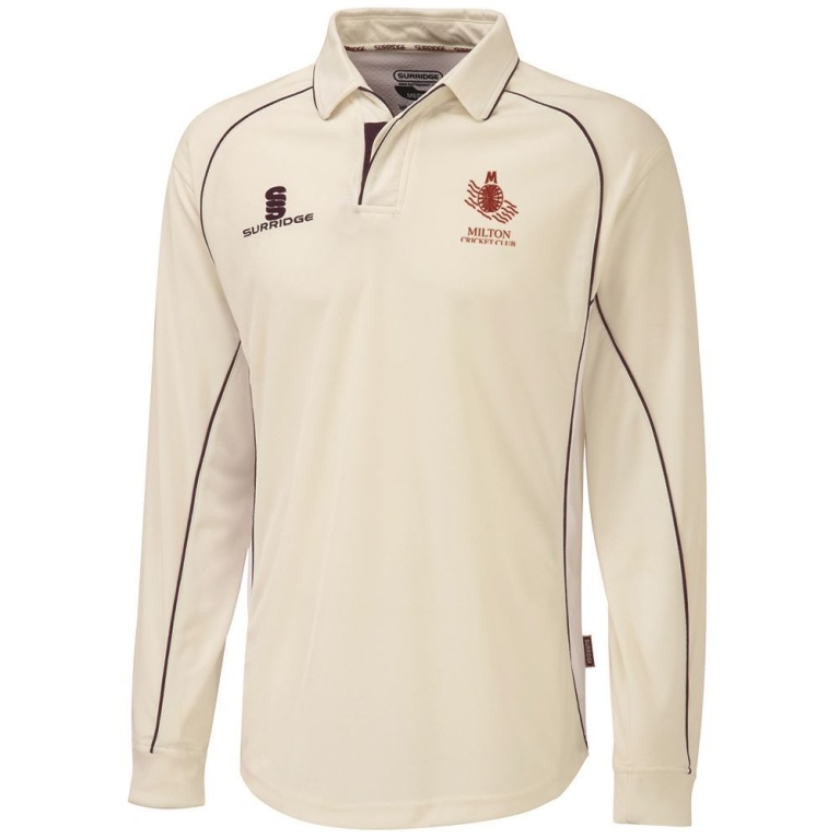 Milton CC - Premier Long Sleeve Playing Shirt